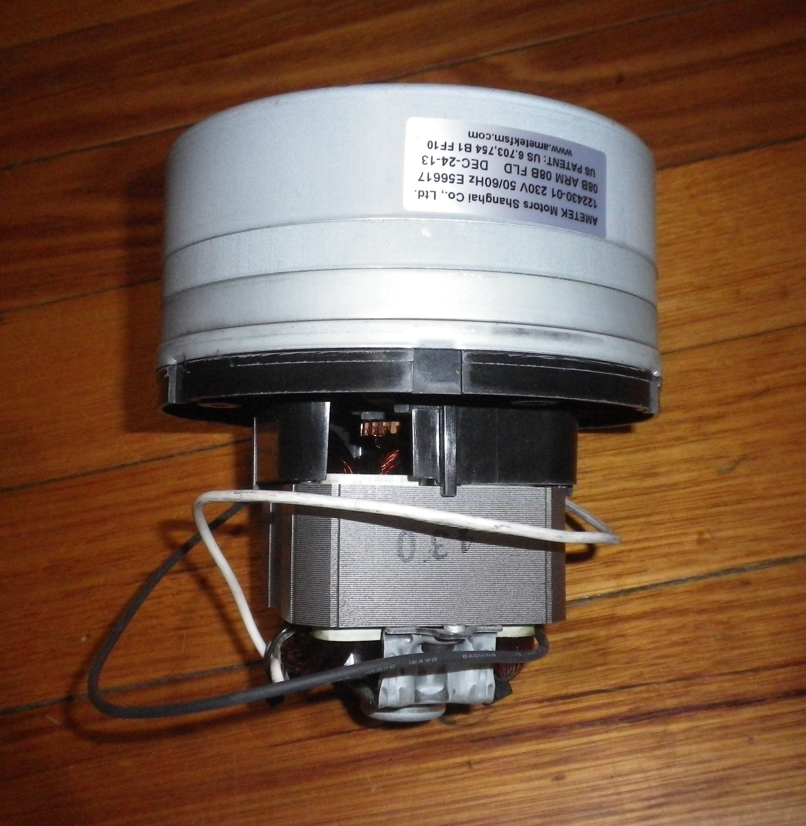 Ametek 1585-Watt 2-Stage Flow-Thru Ducted Motor Fan Unit - Part # 122430-01
