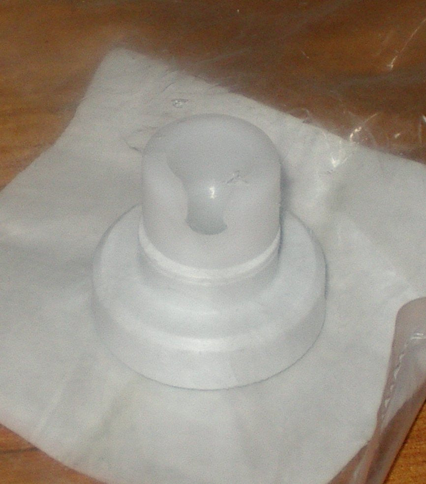 High - Quality White Upper Basket Wheel for Ariston, Indesit, and Asian Brand Dishwashers - Replacement Part # 104640