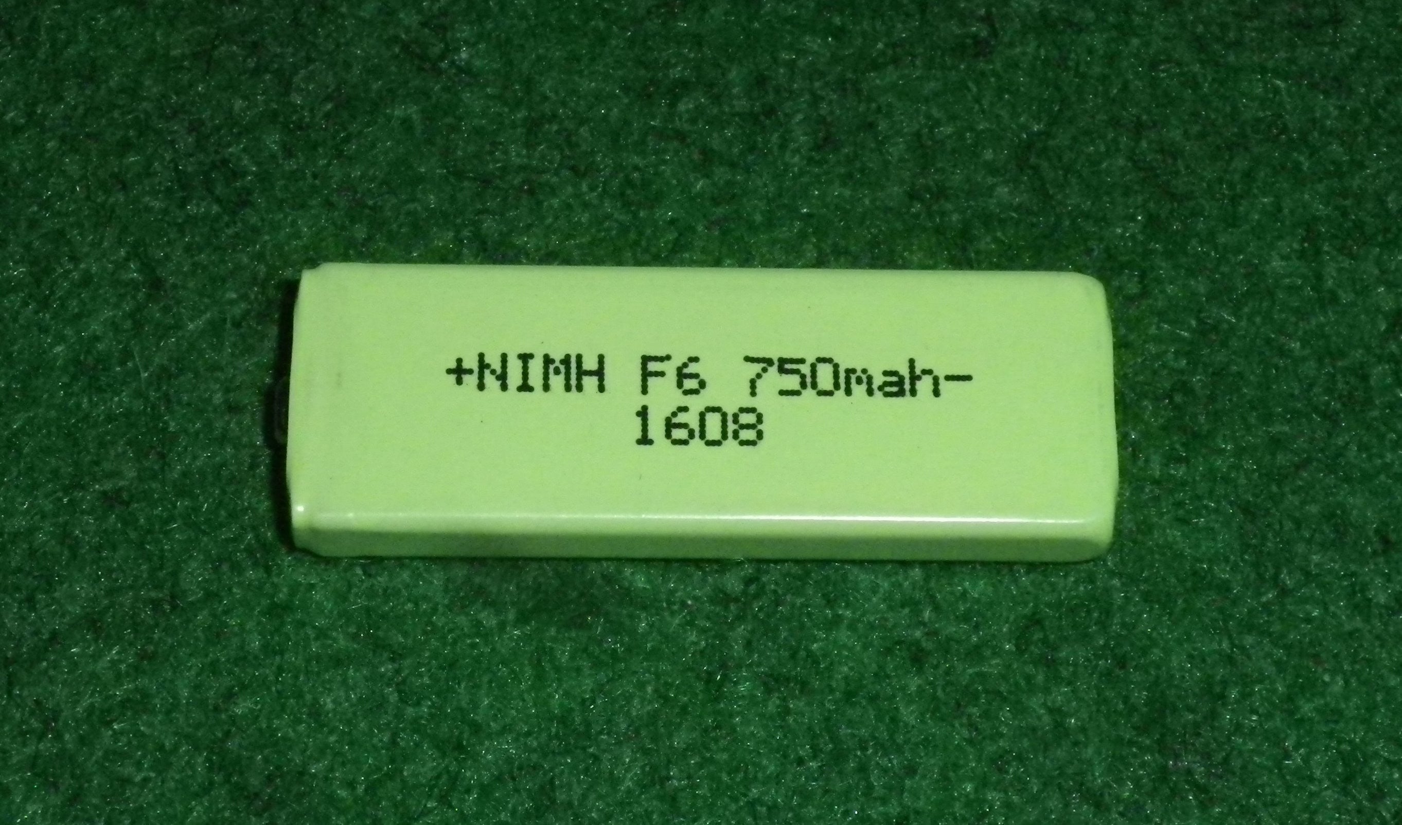 Prismatic 1.2V 750mAh NiMH Rechargeable Battery - Part RB603