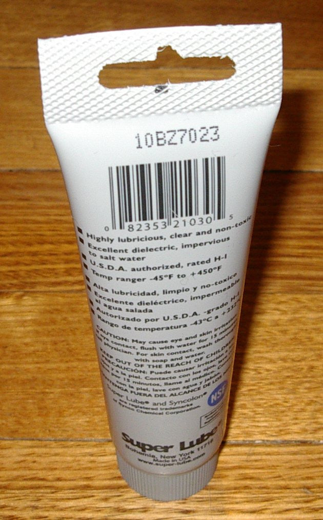 SuperLube High-Temperature Synthetic PTFE Grease for Fuser Assemblies - Part Number SL21030
