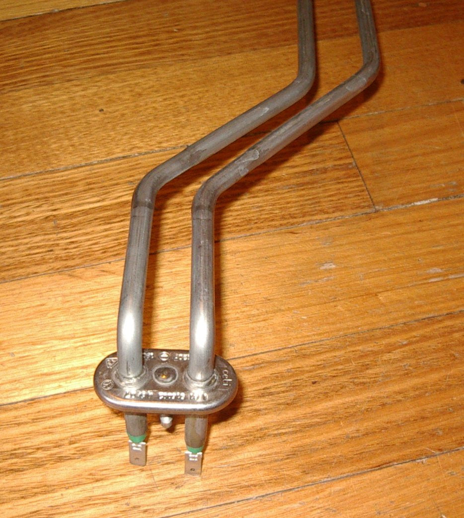 High - Wattage L - Shaped Heating Element Part # DWBL001 for AEG, Blanco, Zanussi Dishwashers