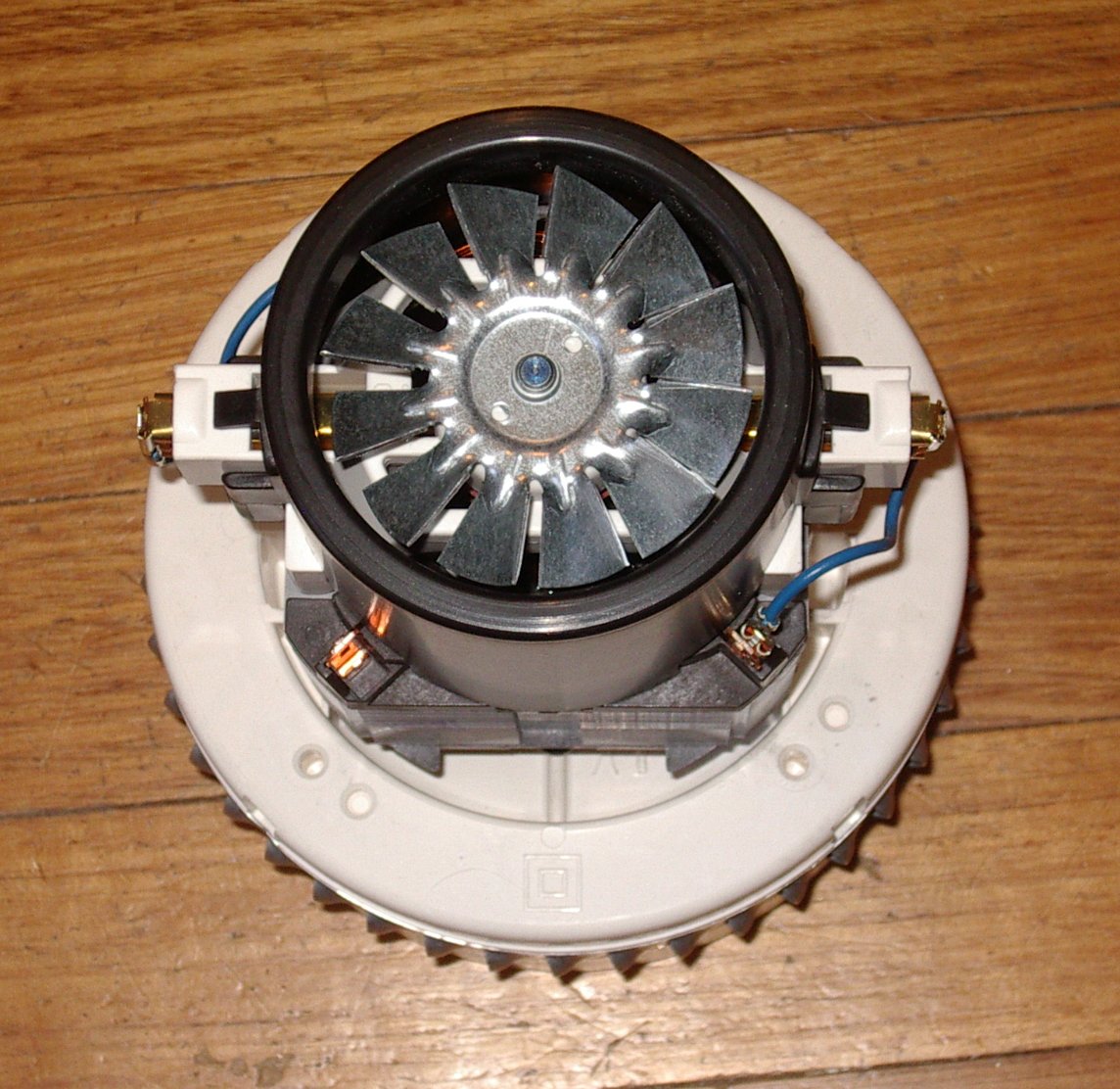 Domel 1200-Watt Two-Stage Bypass Type Vacuum Cleaner Fan Motor - Part Number MKM7778-11