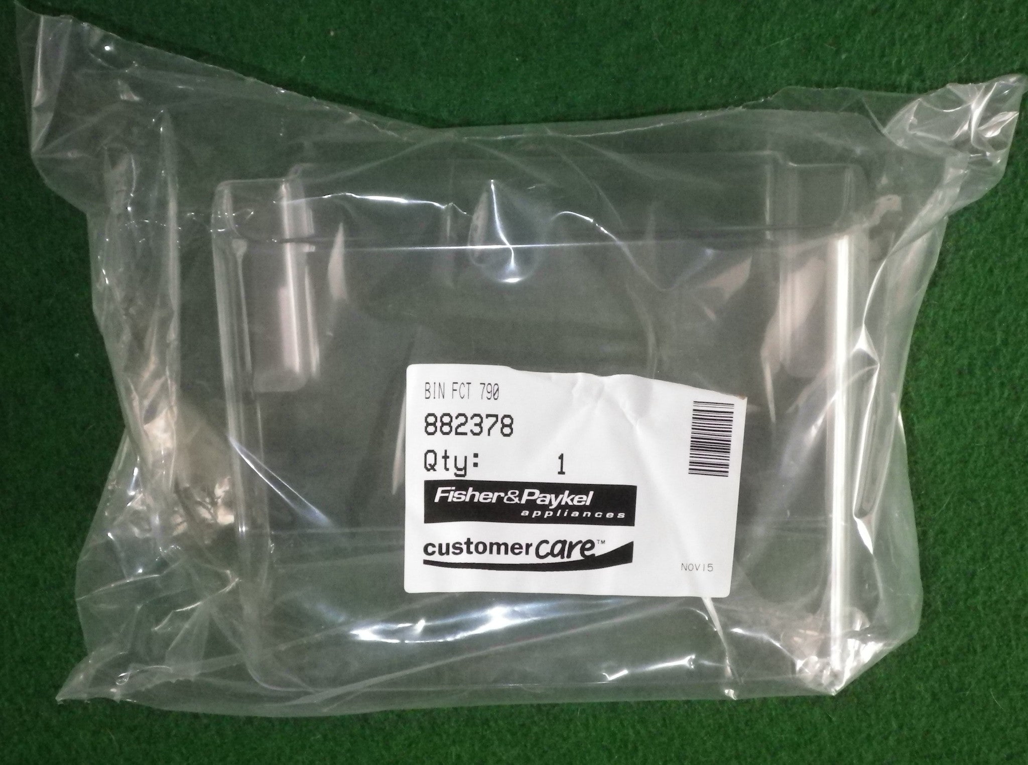 Fisher & Paykel E521T, E522B Freezer Door Bin - Genuine Part FP882378