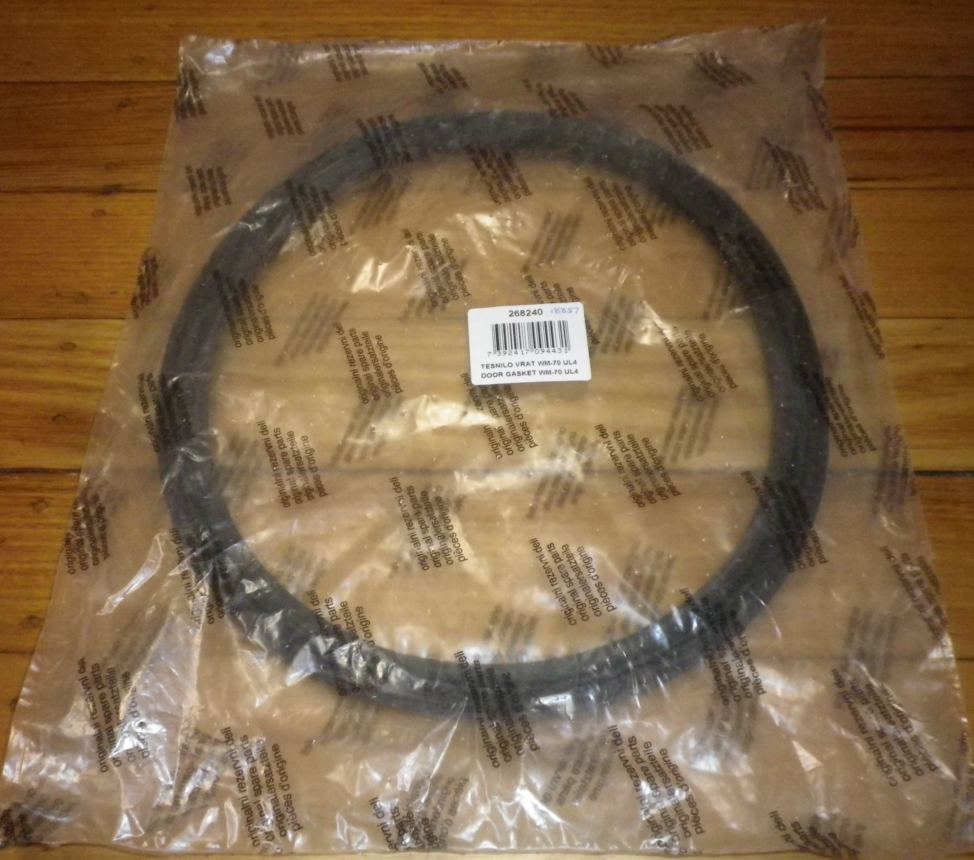 Asko Frontload Washer WM80.C, W6888 Door Gasket - Genuine Part # 268240