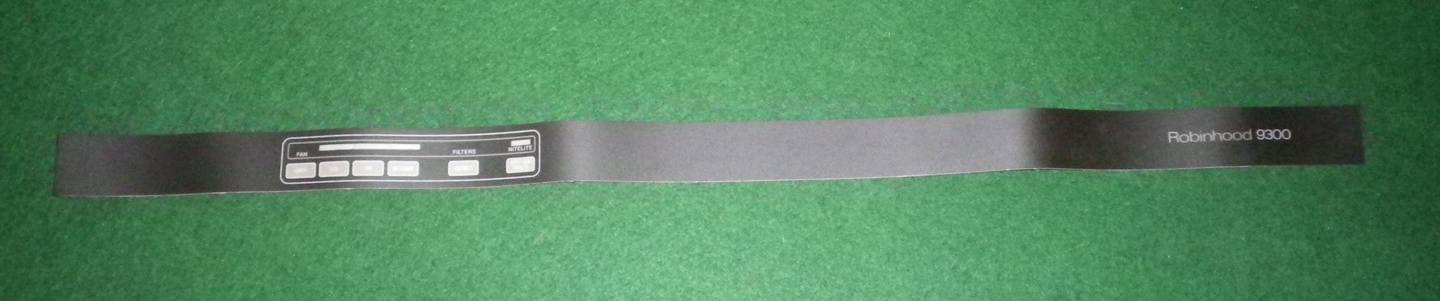 Robinhood 9300 800mm Rangehood Decorative Brown Front Panel Decal - Part Number 6231