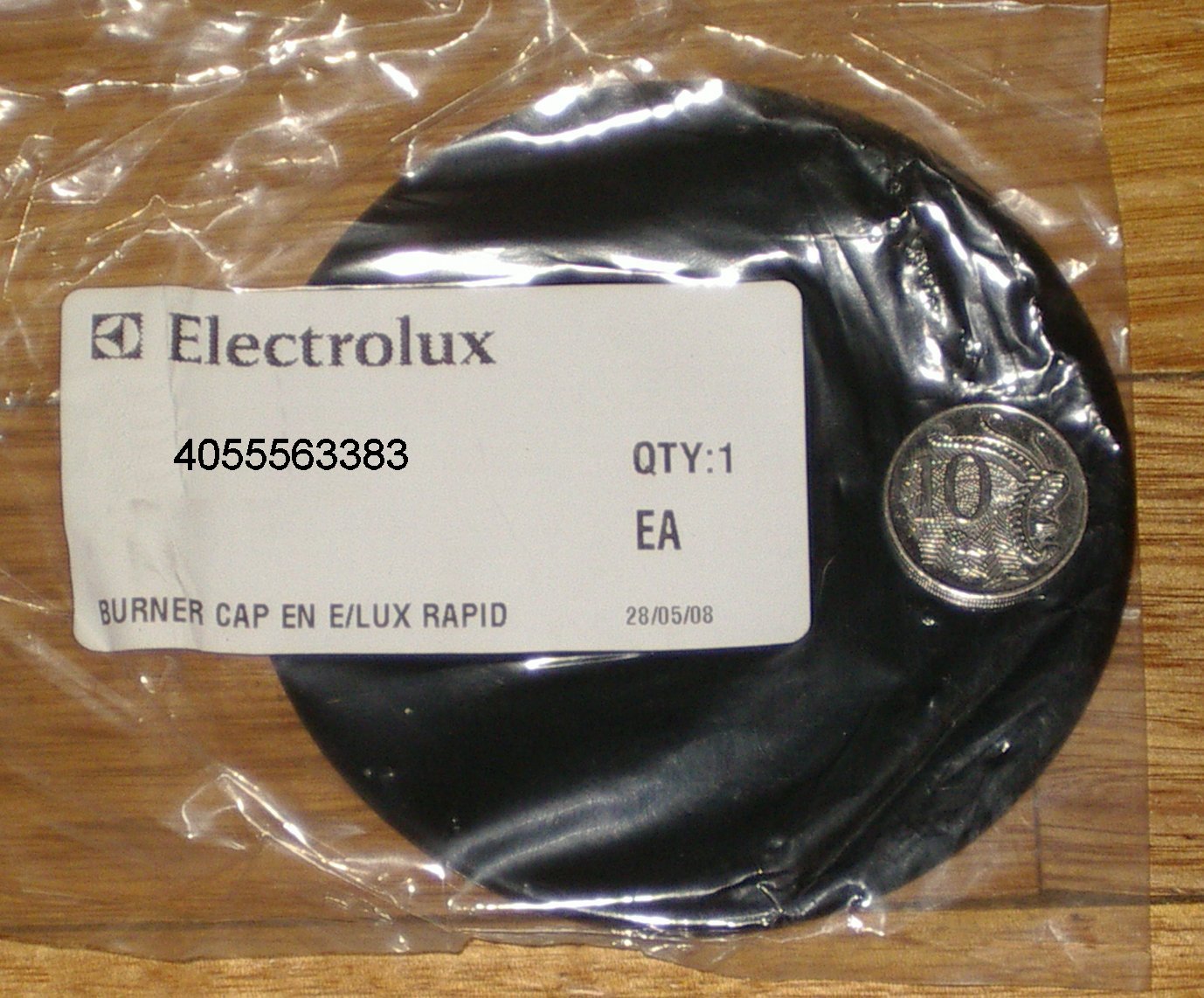 Westinghouse & Chef 100mm Large Burner Cap - Part No. 4055563383