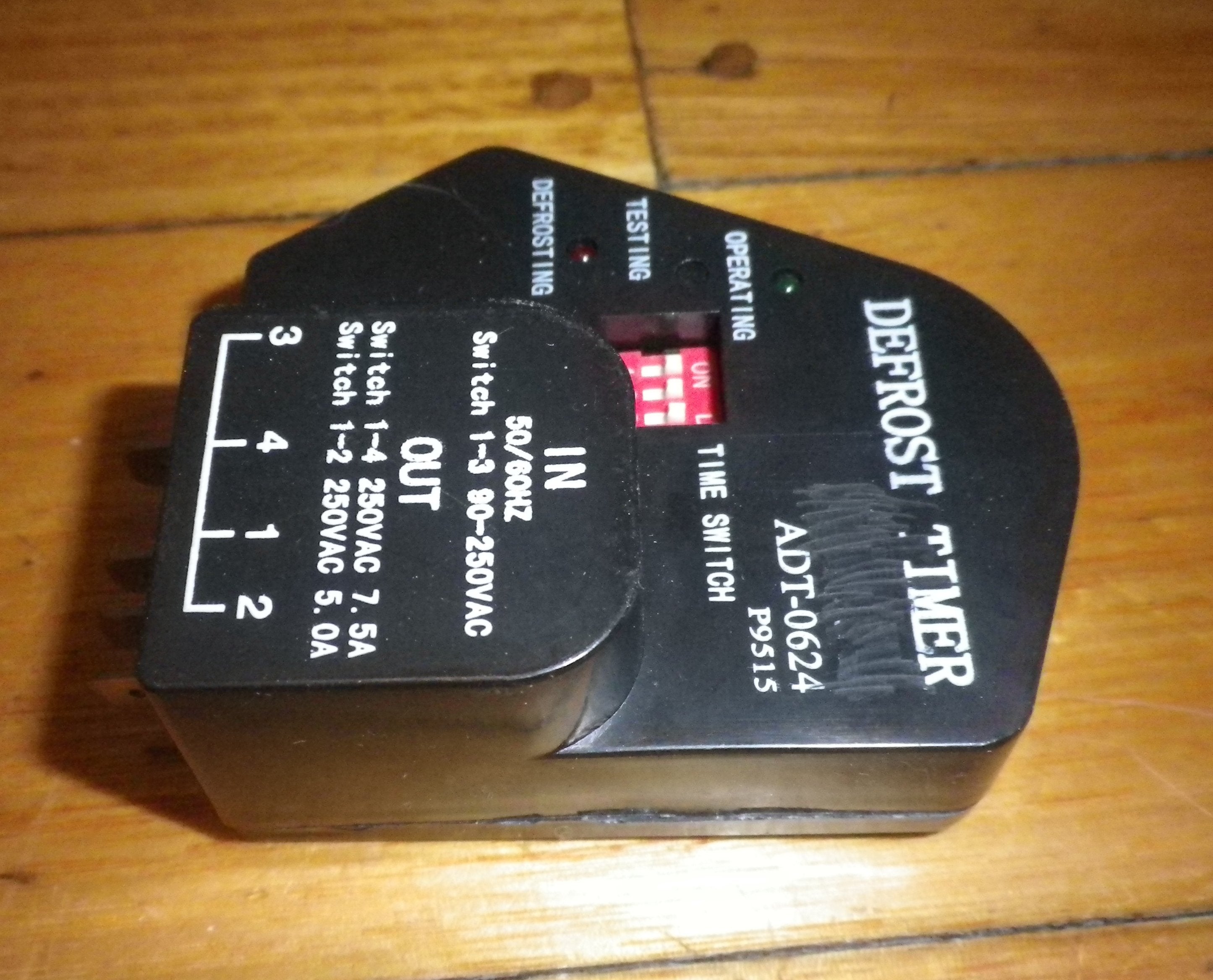 Adjustable Universal Fridge Defrost Timer - Model RF100ADT