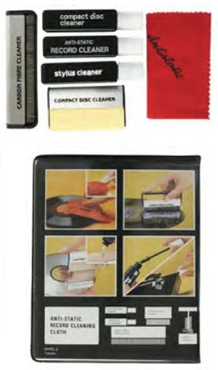Premium Professional Vinyl LP Record and CD Cleaning Kit - MHFC-2