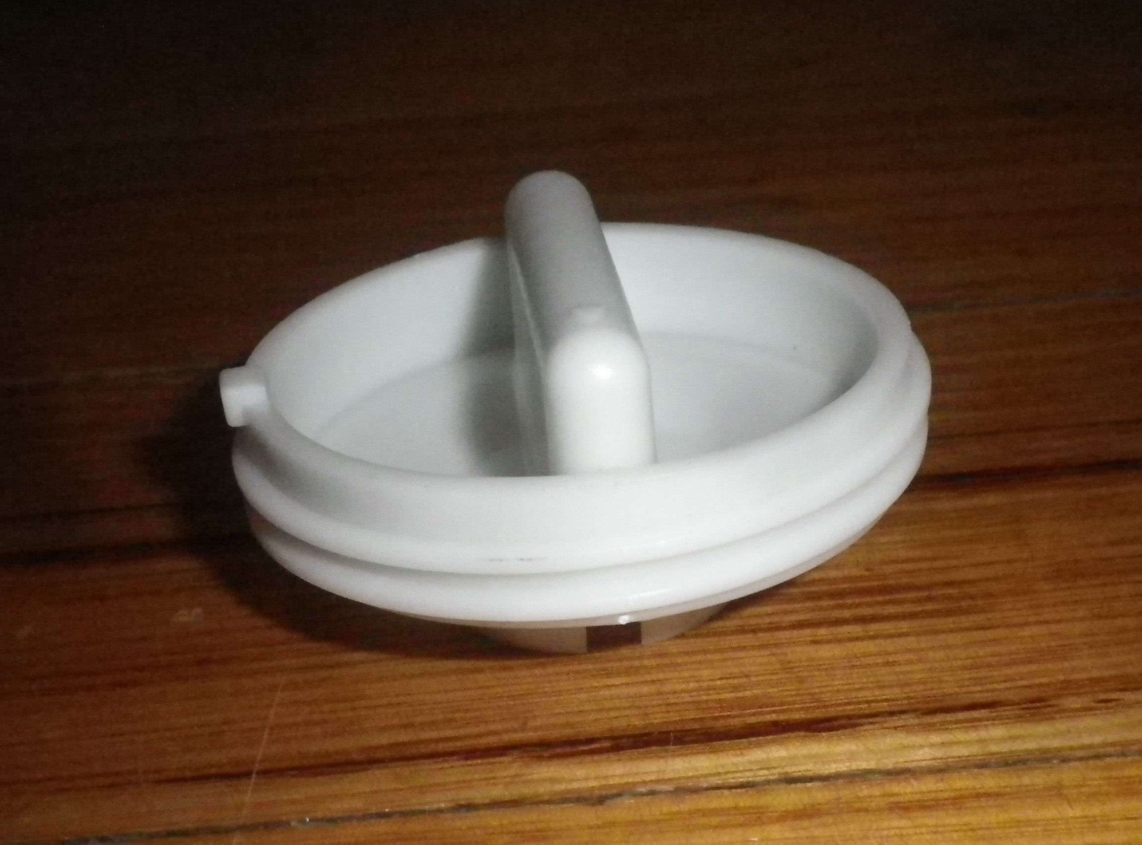 Samsung Washing Machine Pump Lint Filter Button Trap Cap - Genuine Part # DC64 - 01317A for Select Front - Load Washer Models