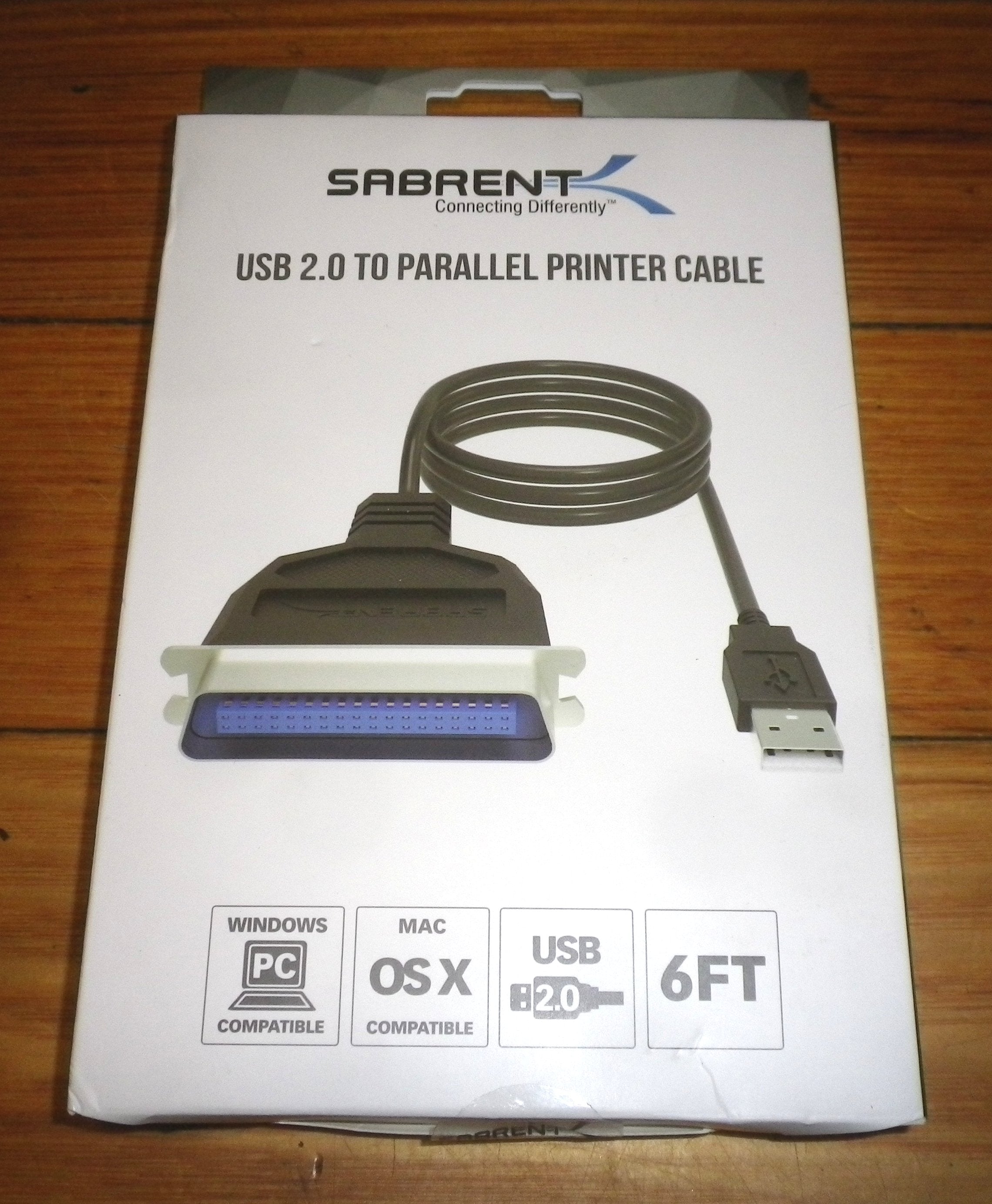 Sabrent High - Quality USB to 36 - pin Centronics Parallel Printer Conversion Cable - Model CB - CN36