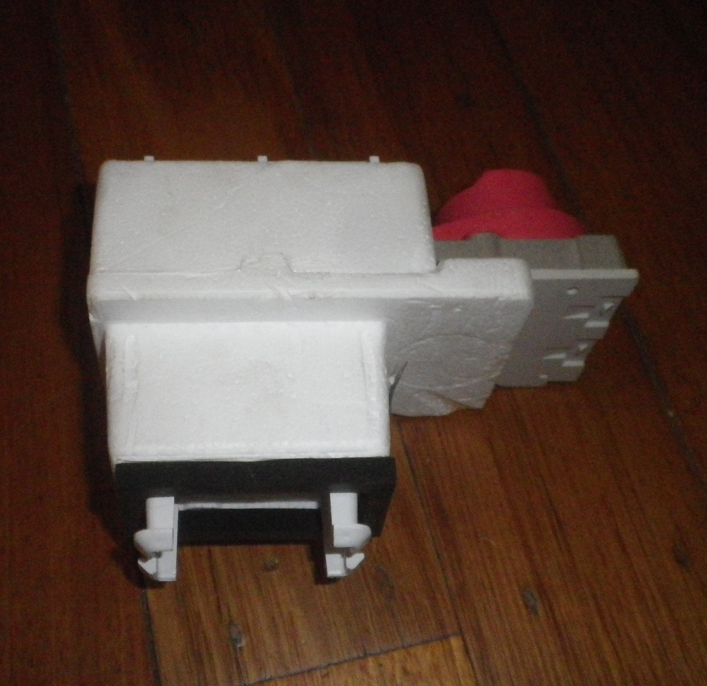 Whirlpool Refrigerator Motorized Air Diffuser Baffle - Replacement Part # W10129864