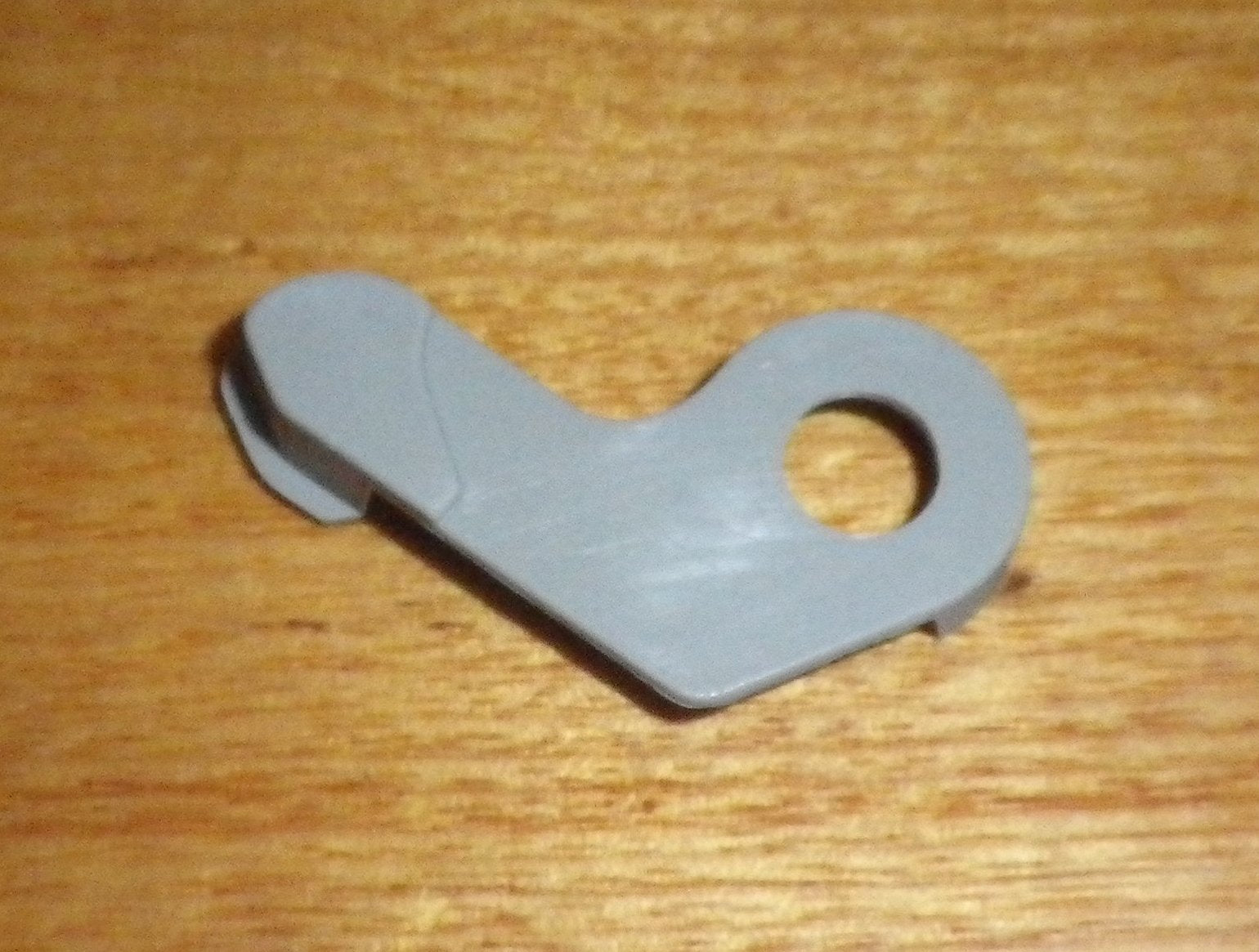 Fisher & Paykel Refrigerator Grey Left-Handed Door Hinge Base and Closing Cap Component - Part Number FP818612P