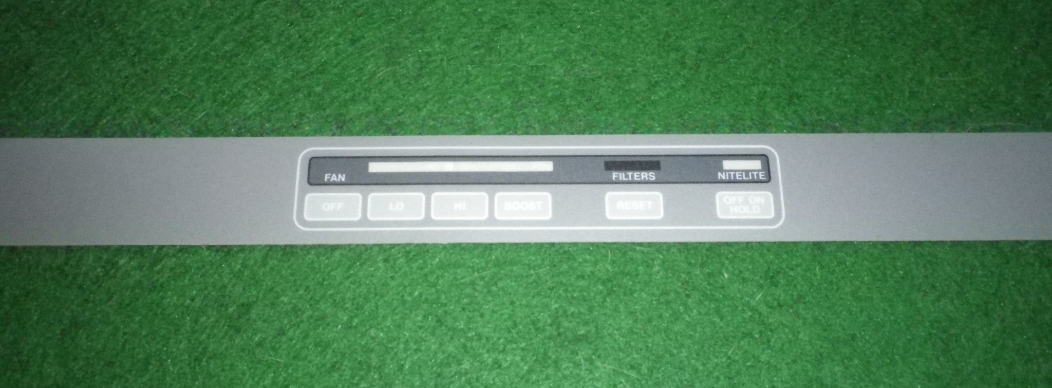 Robinhood 9300 1000mm Wide Rangehood Grey Front Panel Decoration Sticker - Part Number 6242