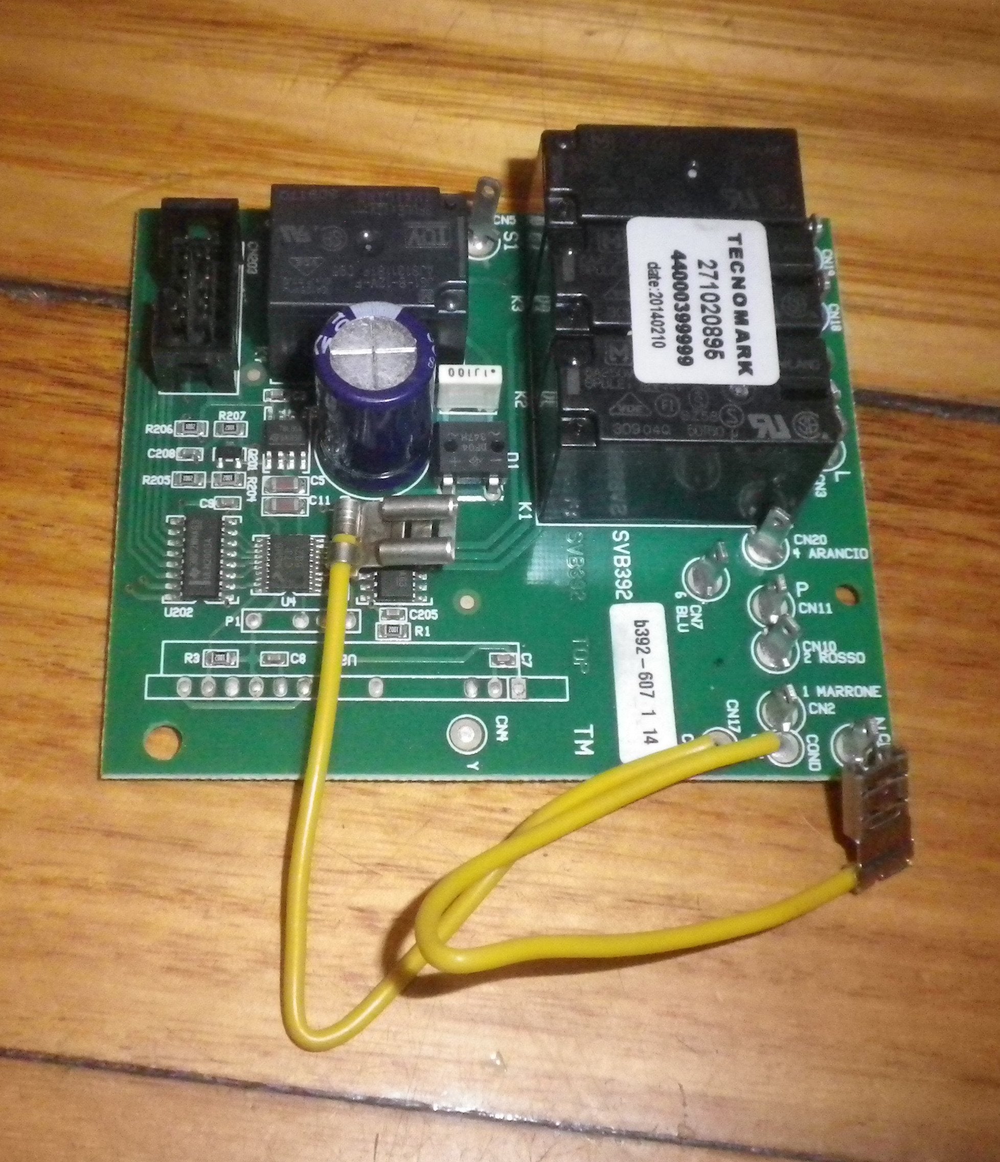 Ariston Rangehood Control PCB - Part # SPS - 44000399999 for Select Models