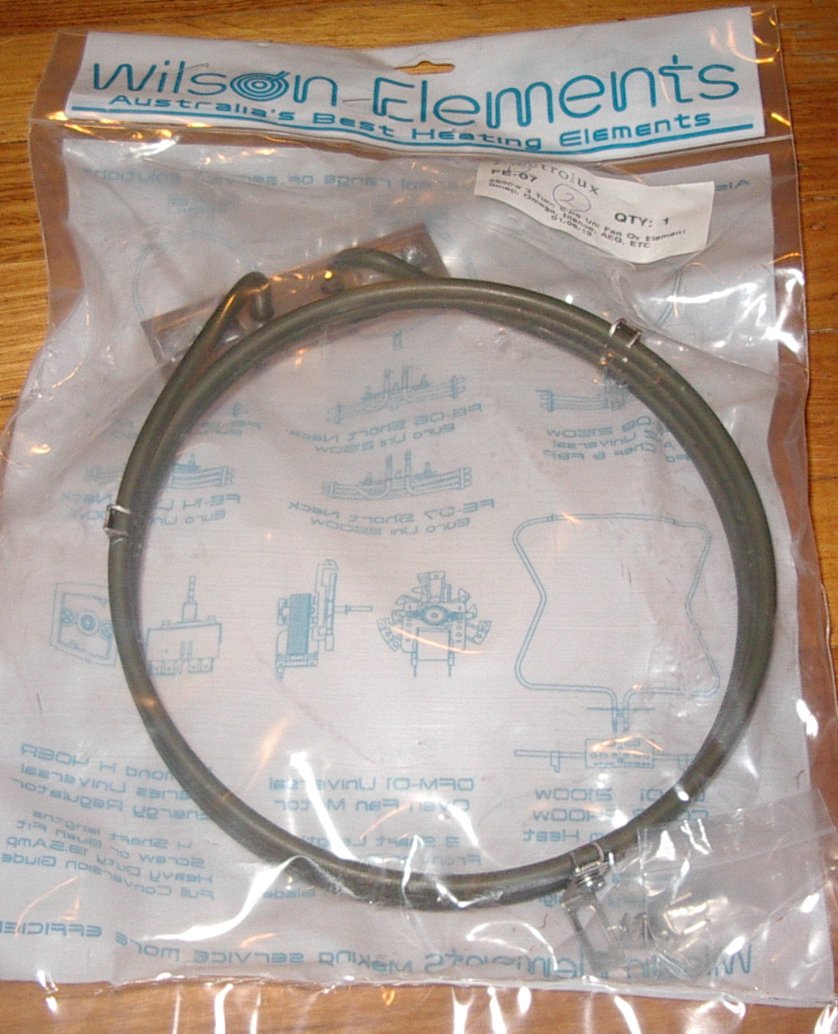 Wilson Universal 2500-Watt Fan-Forced Oven Element - Part FE-07