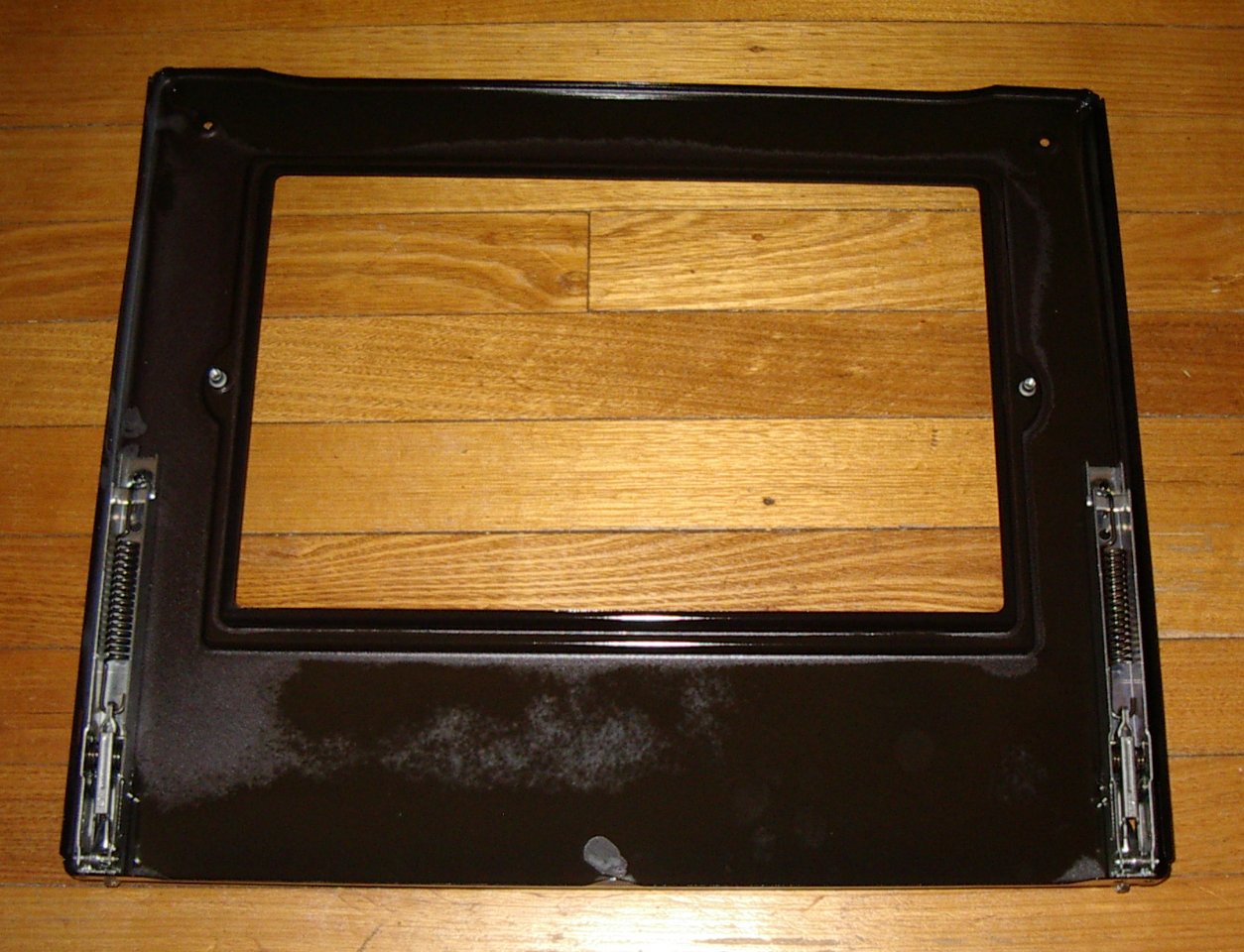Westinghouse Oven Inner Door Panel with Hinges - Genuine Part #0038001859