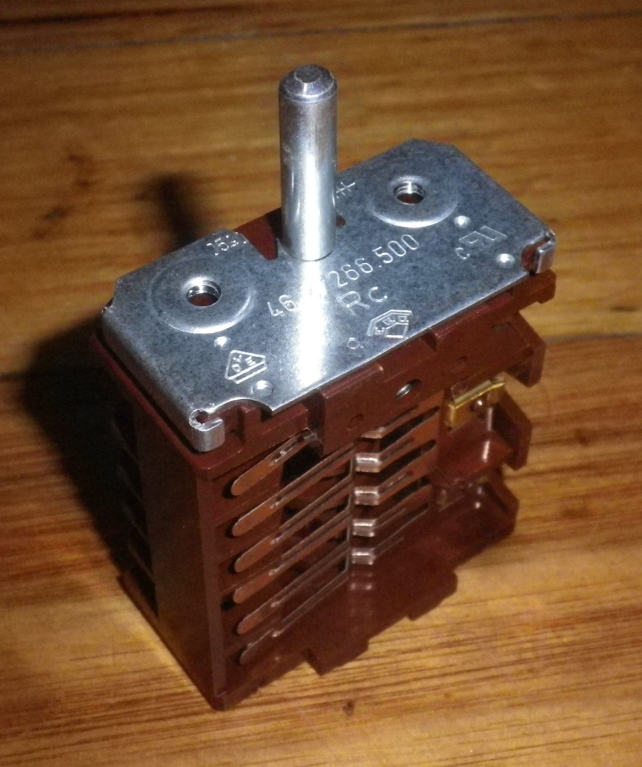 Euromaid 7 Position Ceramic Hotplate Control Switch - Ego Part Number EF46.27266.500, SE181 for Various Cooktops