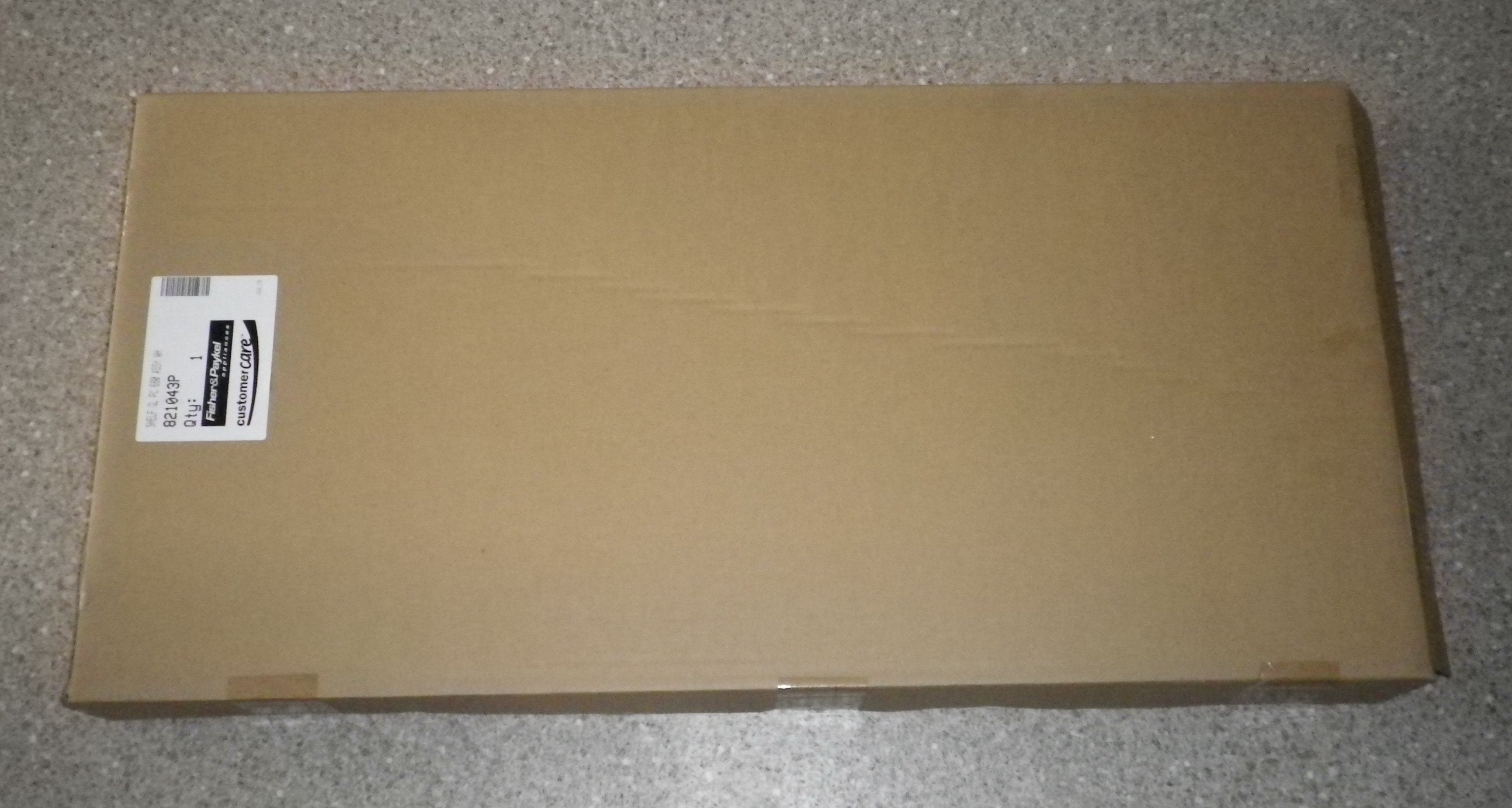 Fisher & Paykel 680 Series Glass Refrigerator Compartment Shelf - Genuine Part FP821043P for Models E413T, E440T, E442B