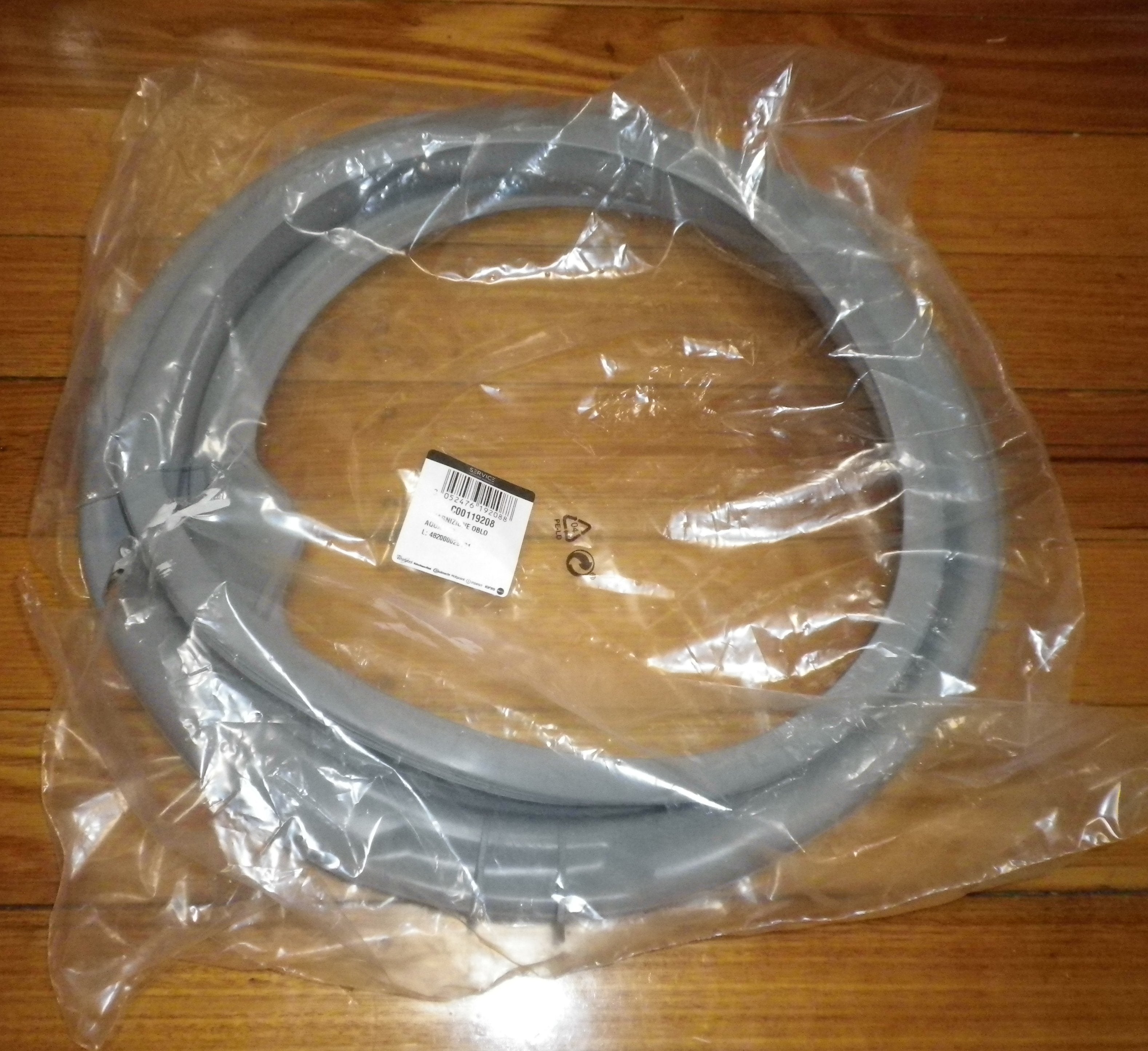 Ariston Aqualtis AQXXL109 Front Loader Washing Machine Door Gasket Replacement Part - Part Number A119208