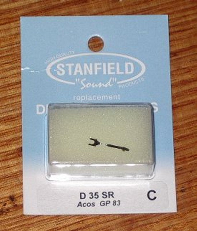 Acos GP83 Compatible Vinyl Turntable Stylus - Stanfield Part No. D35SR