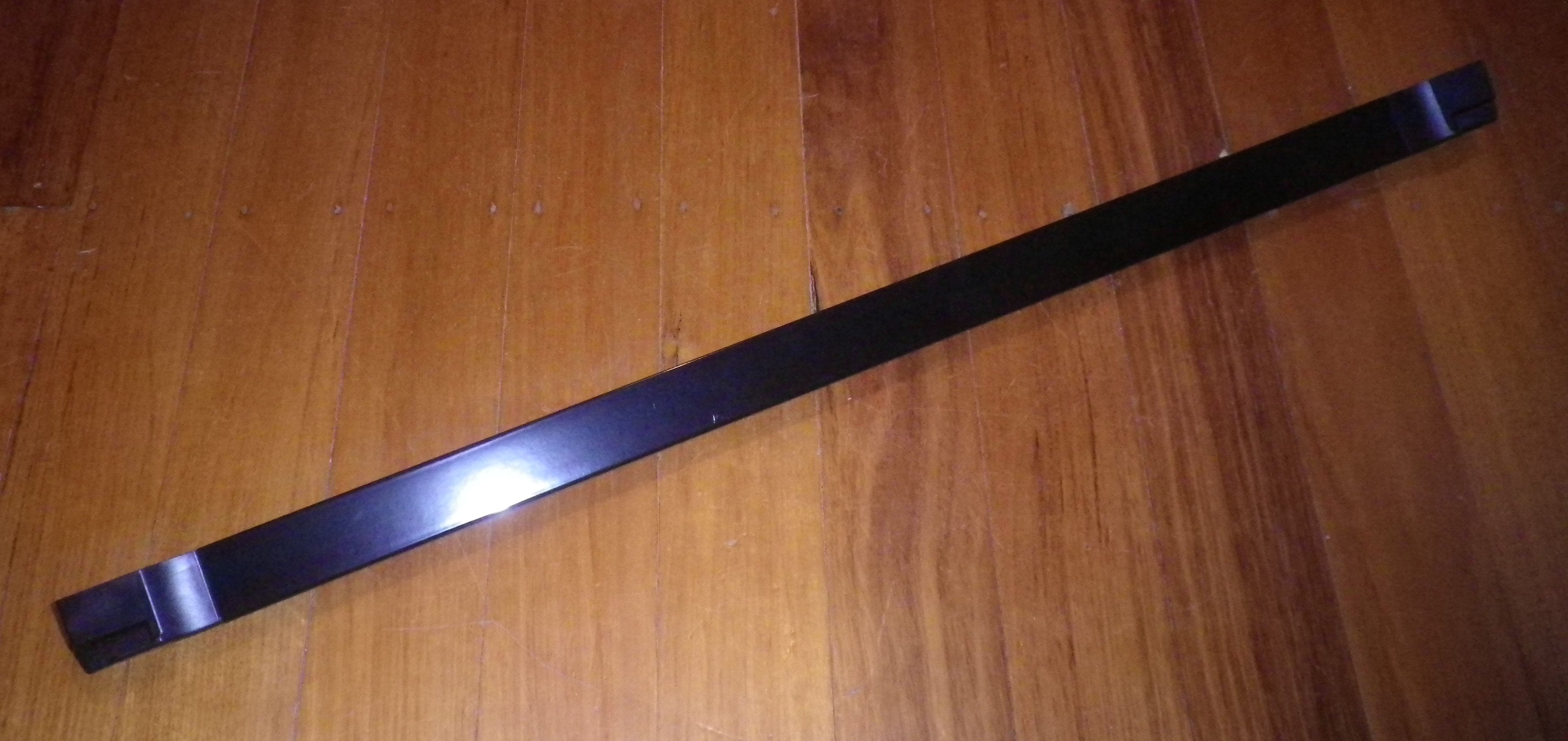 Westinghouse 900mm Black Oven Door Top Cap - Genuine Part No. 140023991023