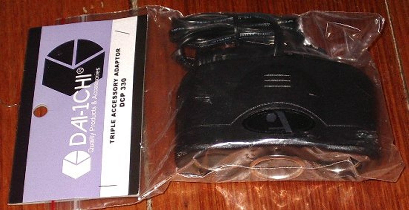 High - Quality DaiChi Automobile Car Accessory Socket Triple Power Adaptor - Model # DCP330