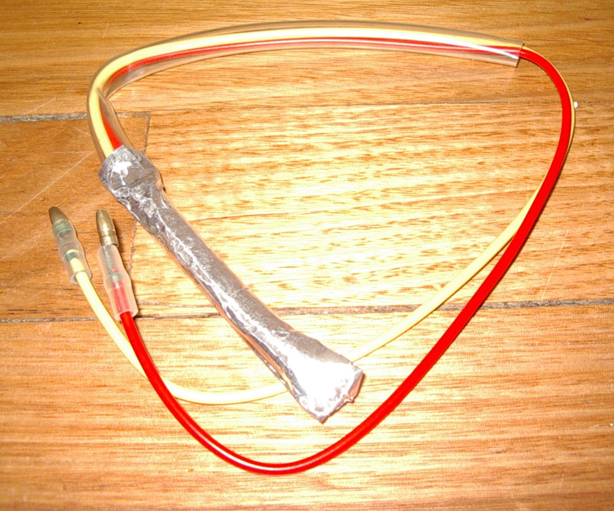 Samsung and Westinghouse Refrigerator Defrost Overtemp Thermal Fuse with 76 Degrees Celsius Temperature Rating - Part Number RF190B