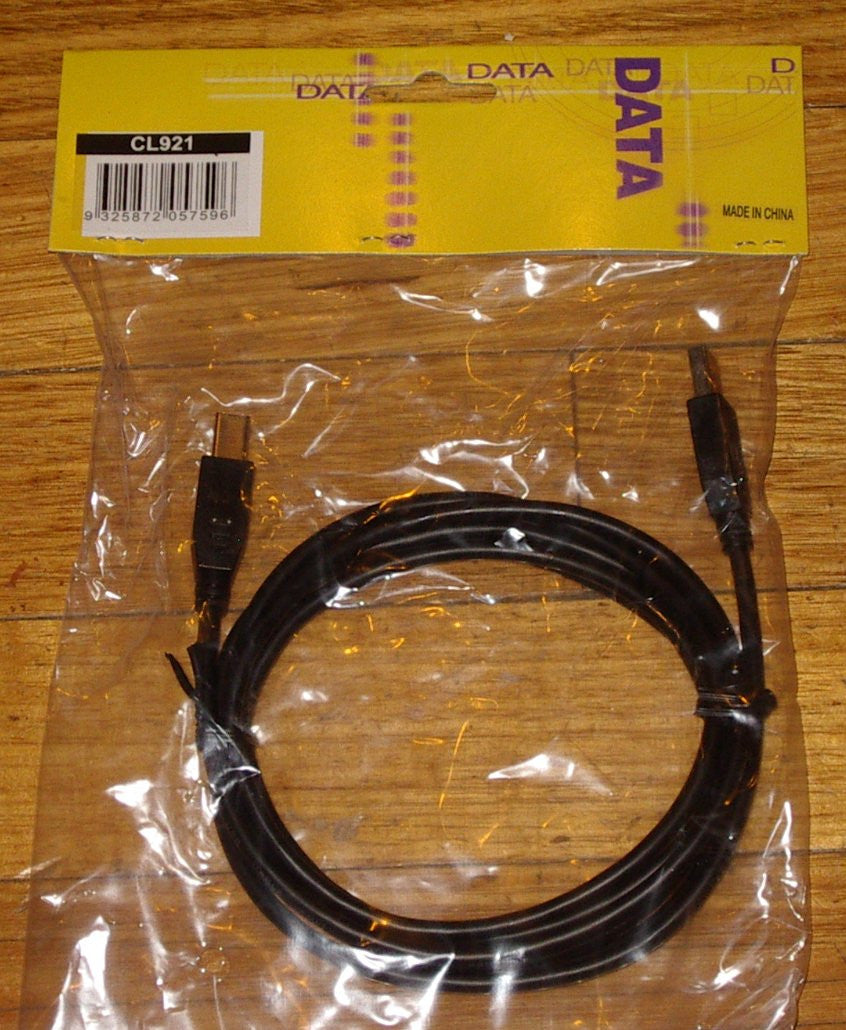 2-Meter Standard USB Printer Cable - USB-A Male to USB-B Male (Part No. CL921)