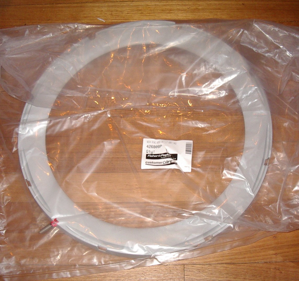 Fisher & Paykel Washing Machine Replacement Part - Outer Bowl Top Neck Ring and Bias Spring for MW612 and GW612 Models - Part # FP426808P