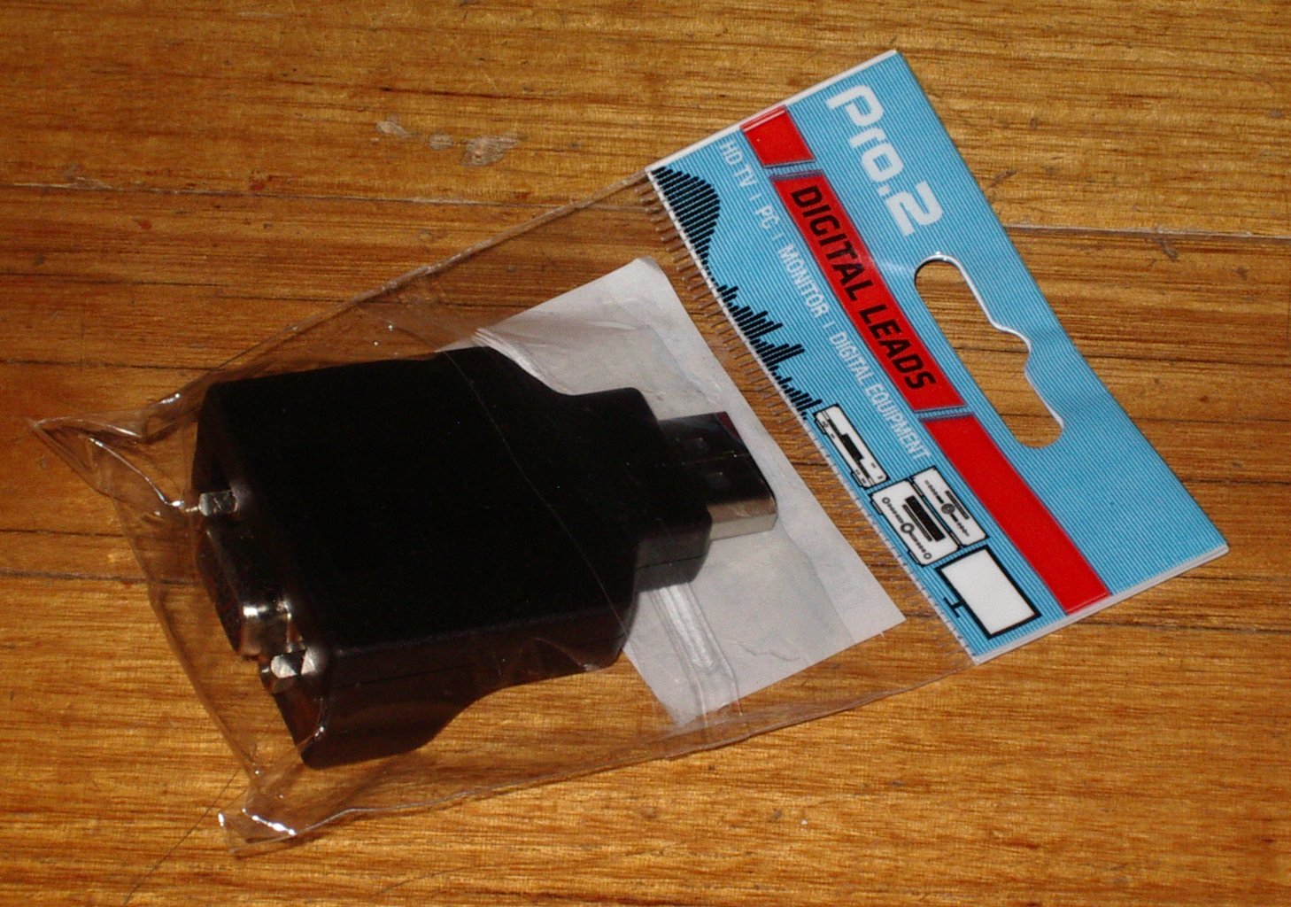 High - quality Digital Video Adapter: DisplayPort Male Connector to 15 - pin VGA Female Connector - Part # PA4360