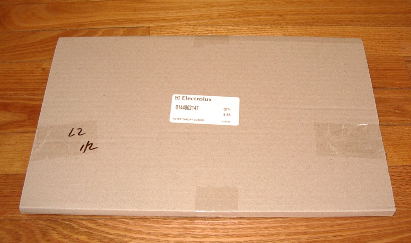 Westinghouse 600mm Canopy Type Kitchen Rangehood Aluminium Replacement Filter - Dimensions 255mm X 345mm - Part # 0144002147