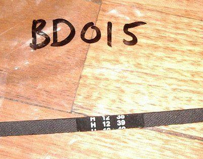 American GE Commercial Multi-V Dryer Drum Belt Replacement - Compatible Part Numbers WE12X10014, WE12X42, BD015