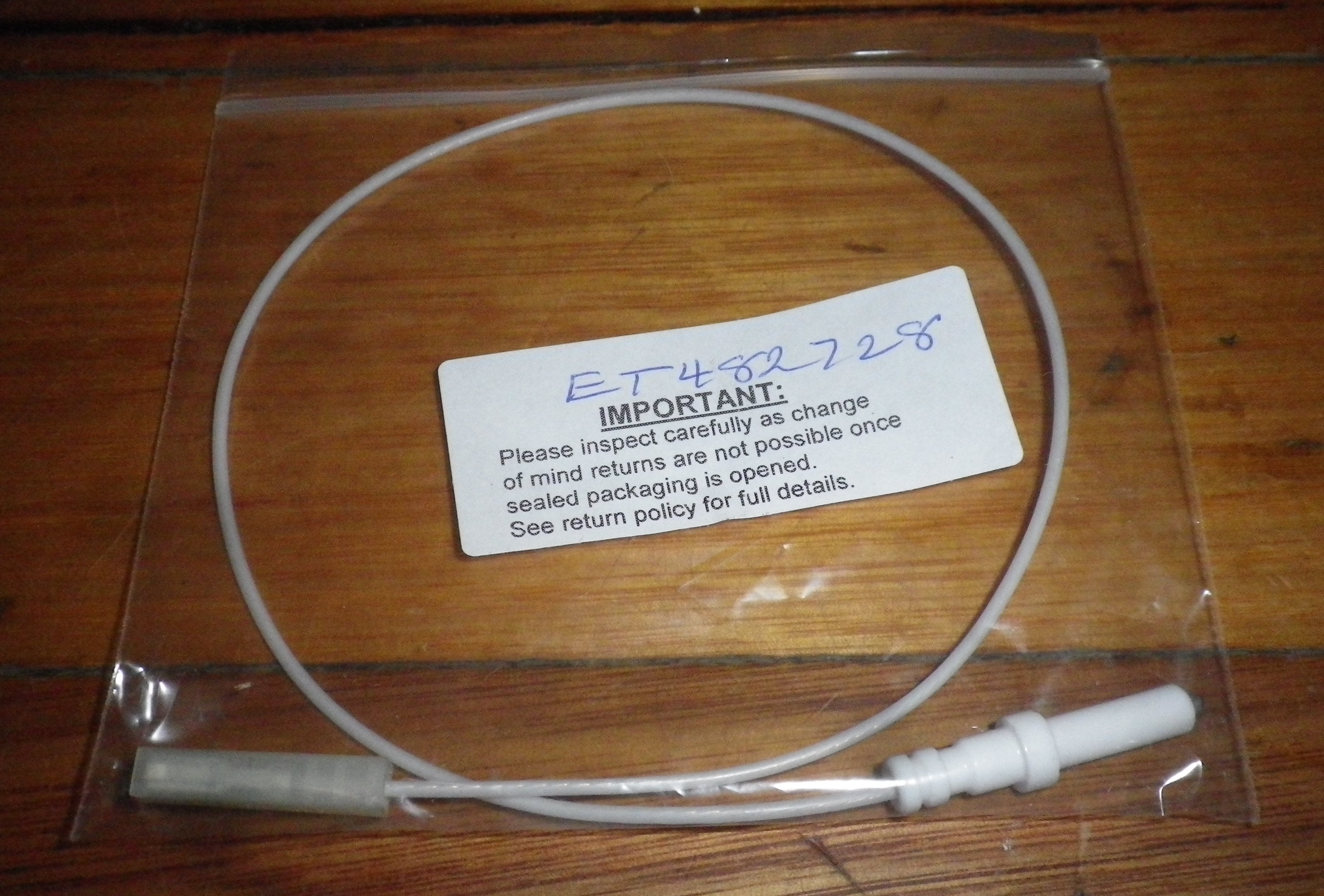 Westinghouse DSP965S Gas Stove Ignition Electrode with 400mm Lead - Part ET482728