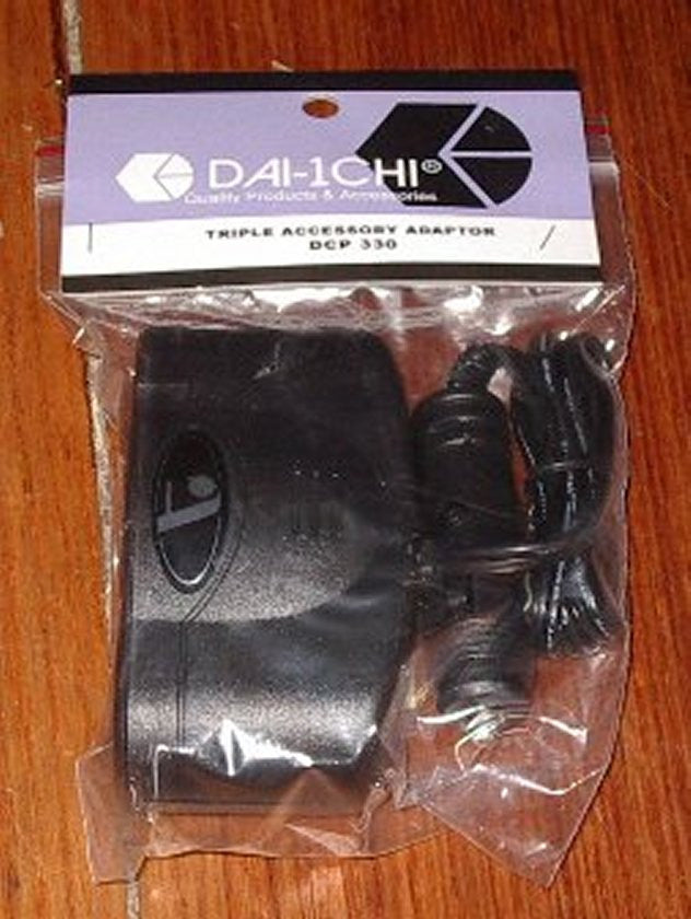 High - Quality DaiChi Automobile Car Accessory Socket Triple Power Adaptor - Model # DCP330