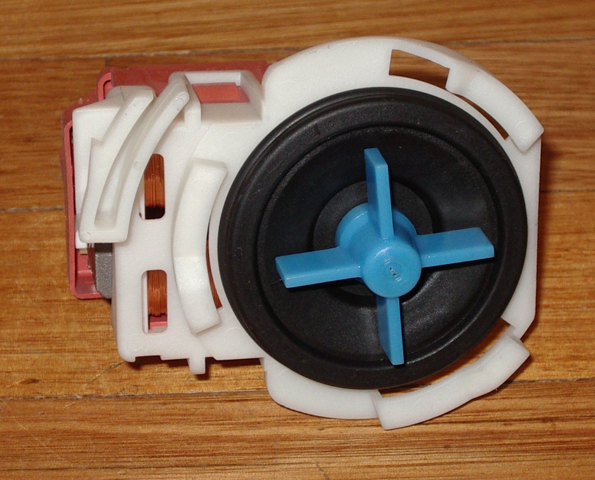 Aftermarket Replacement Whirlpool Dishwasher Drain Pump Motor - Part Number UNI208