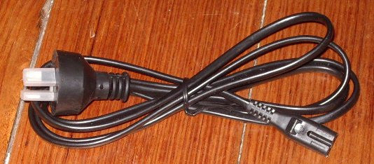 AC Power Cable - 8-Shaped Female Connector to Two-Pin Mains Plug, Model ACL104 for Various Devices