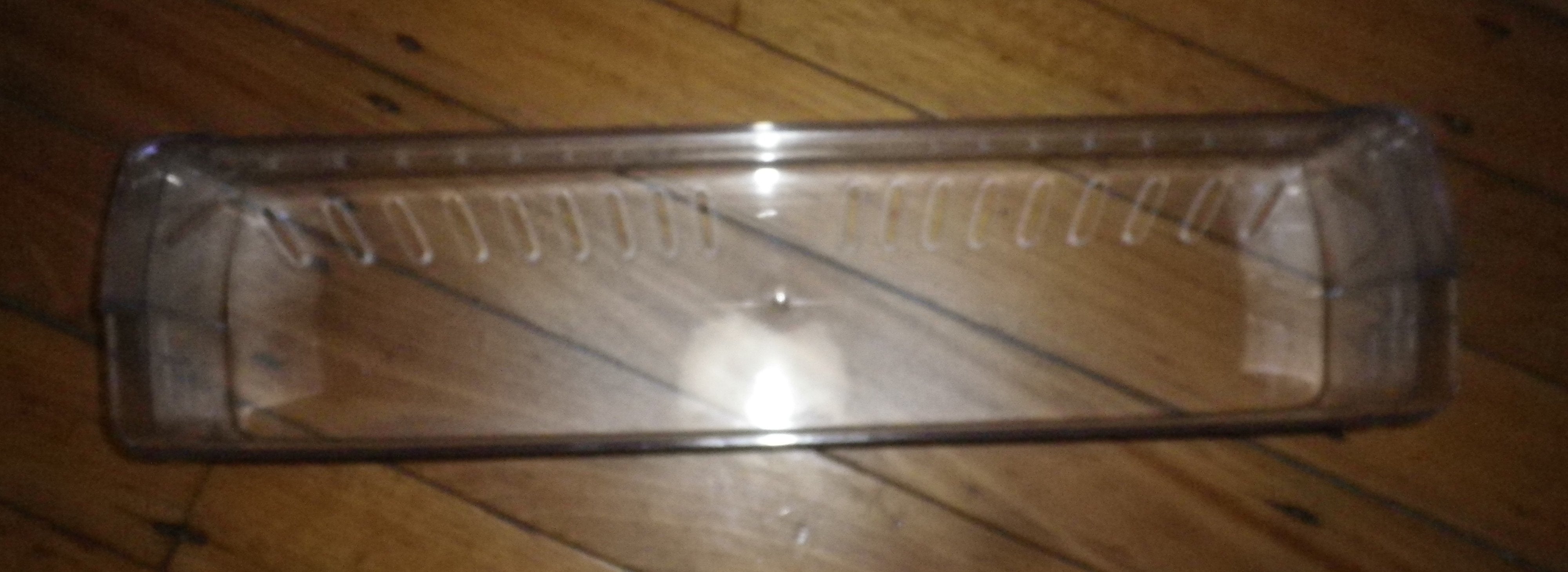 Slightly Damaged Westinghouse Refrigerator Fridge Door Bottle Pocket Shelf - Part Number 1441945D (Replaces 1441945, 1443405, 1443408)