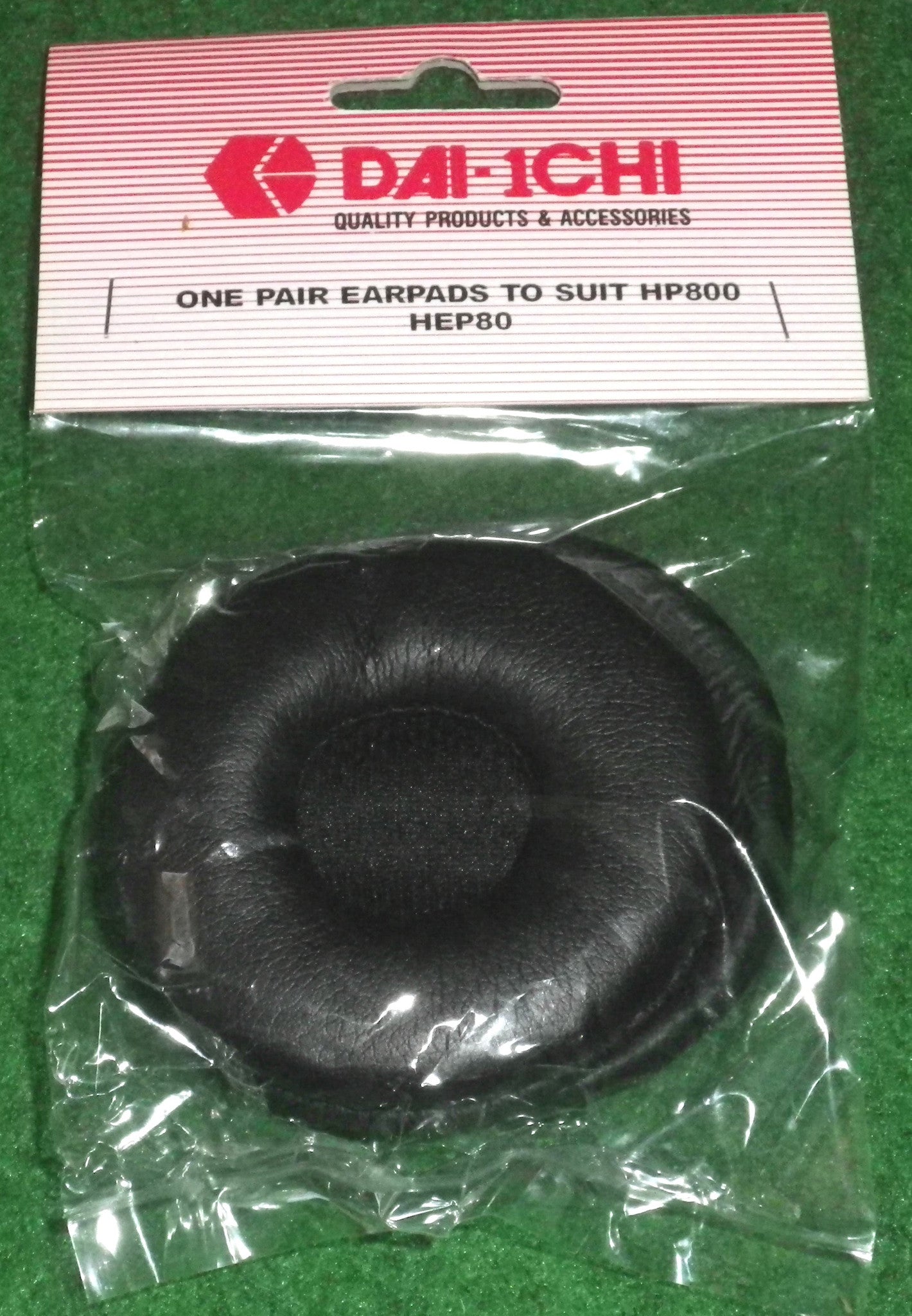 80mm Soft Vinyl Padded Replacement Earpads (Pack of 2) - Part # HEP80