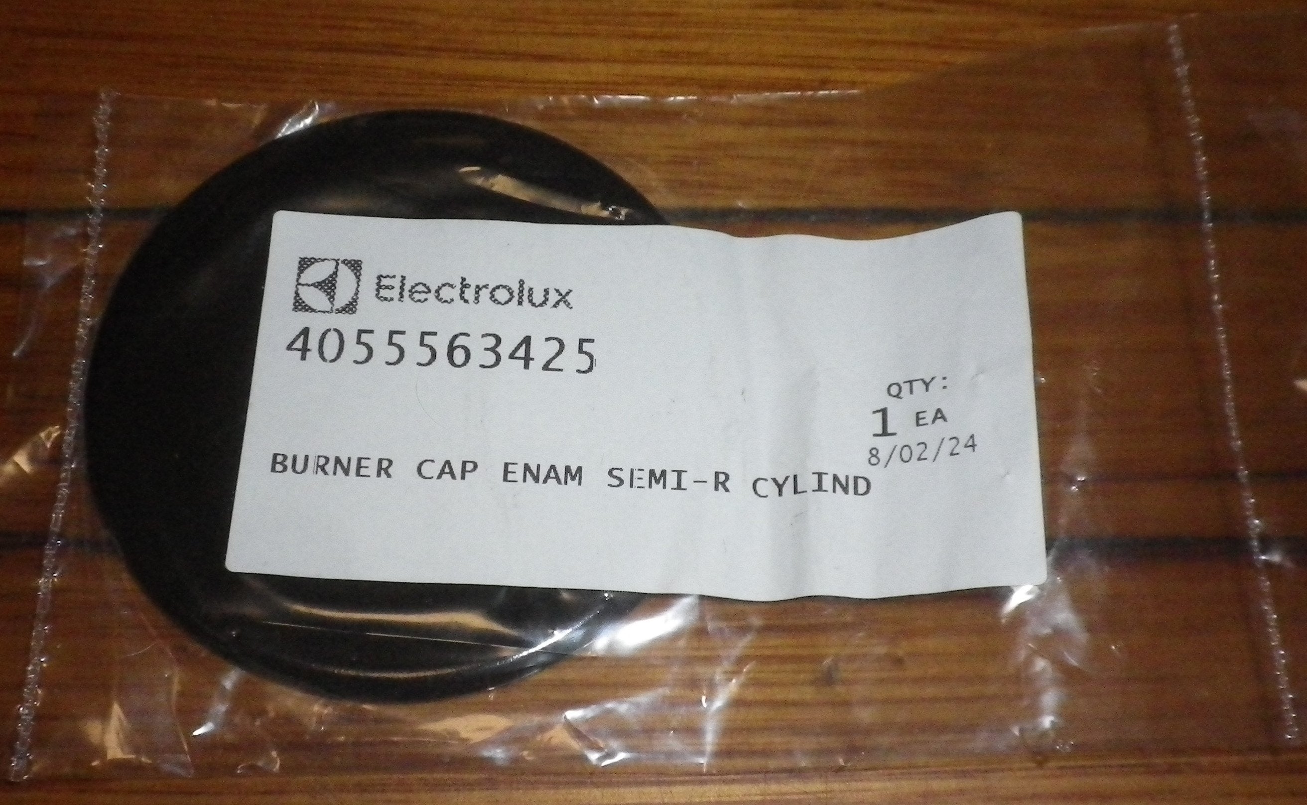 Westinghouse & Chef 70mm Medium Black Sintered Enamel Gas Stove Burner Cap - Part 4055563425