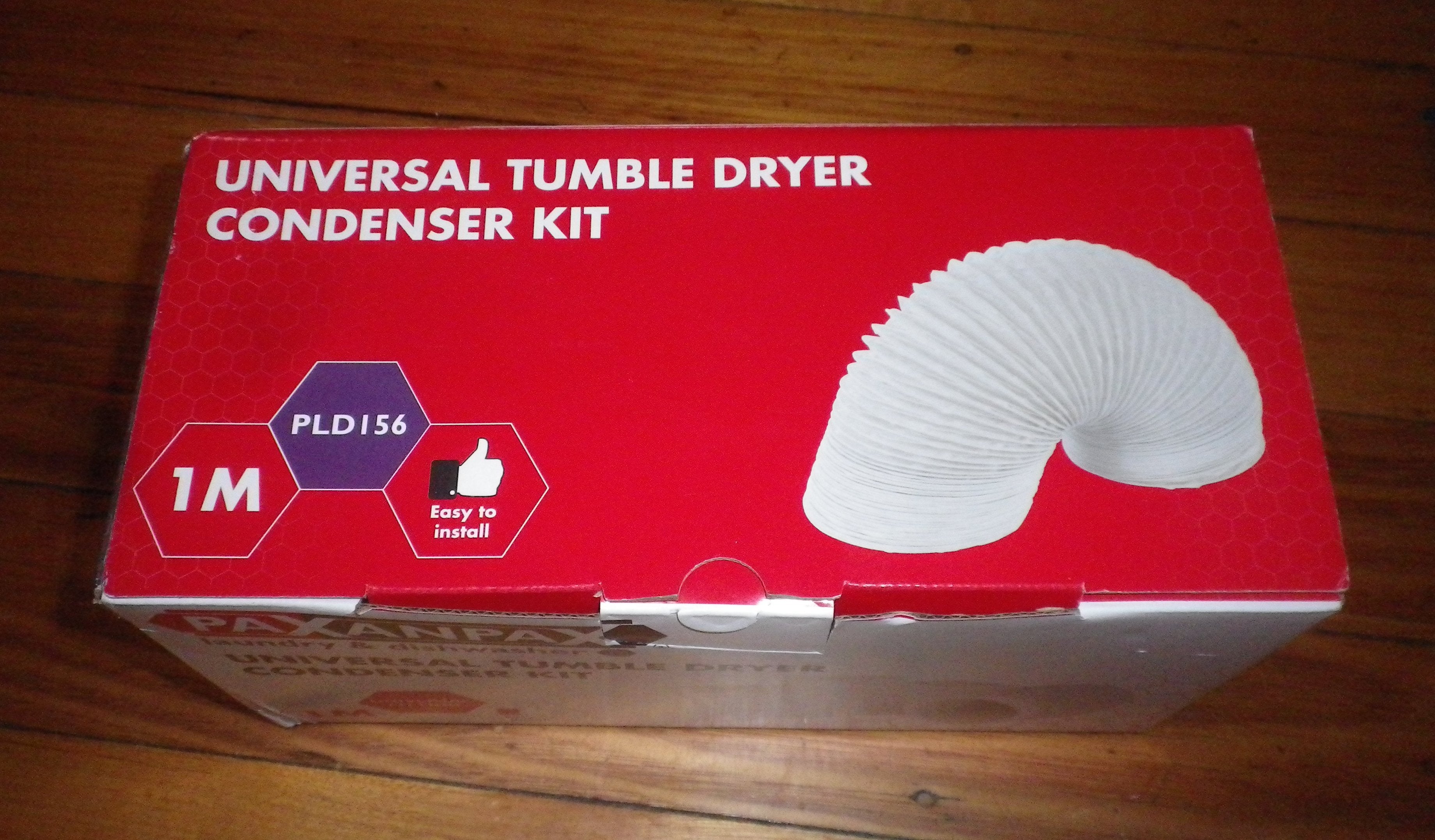 Universal Indoor Condensing Vent Kit for Clothes Dryers - Part # PLD156
