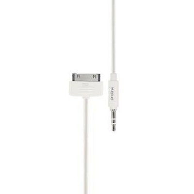 Prolink Premium Quality 2-Meter Audio Cable - 3.5mm Stereo Plug to Apple iDock Plug (Part # MP149)
