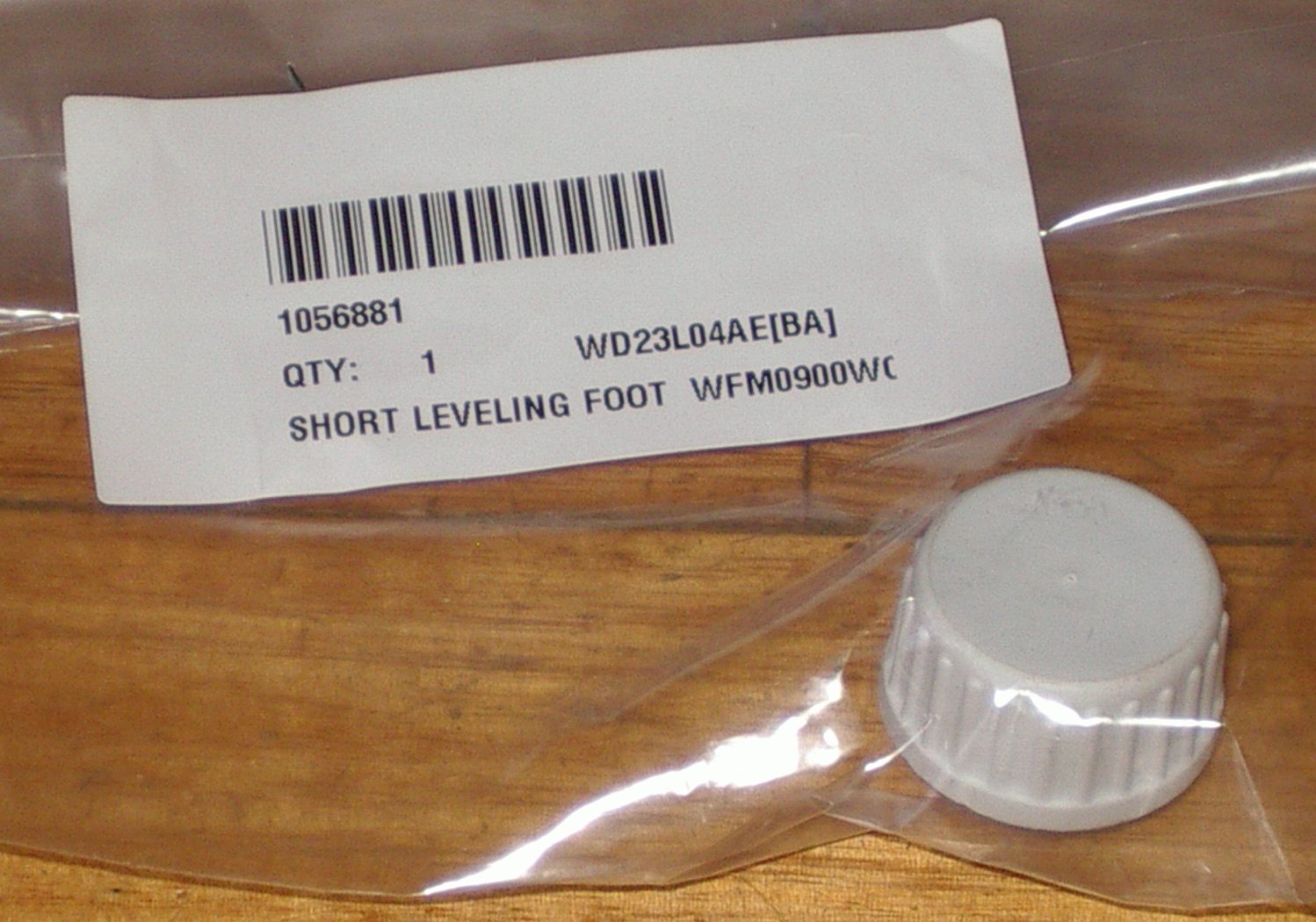 Westinghouse WFM Series Upright Freezer Front Adjustable Levelling Foot - Part # 4055324307