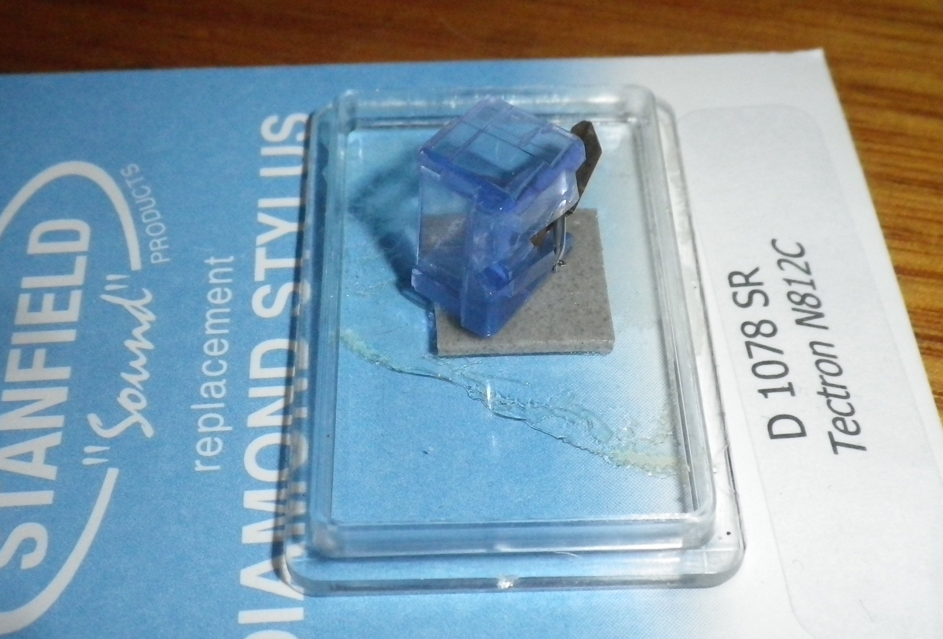 Tectron N812S Compatible Turntable Stylus - Stanfield Part Number D1078SR, A High - Quality Audio Turntable Stylus