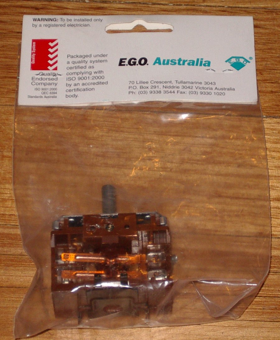 Prodigy 3-Position Oven Function Selector Switch - Part # EF42.02900.024