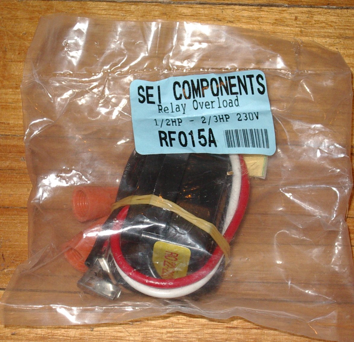 Supco Universal Solid - State Motor Relay and Overload for Fridge Compressors with Power Range from 1/2 to 2/3 HP - Part # RO22