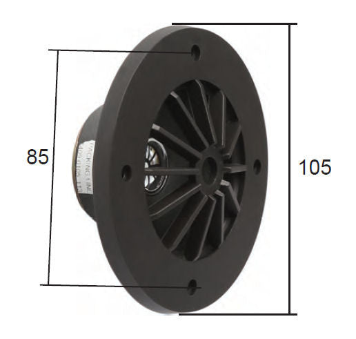 Daichi 2.5-Inch Cone Tweeter Speaker - High-Quality Audio Component, Part # CT25