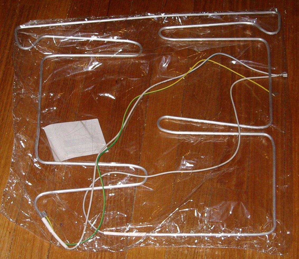 Fisher & Paykel C365H and C370 Cooling Plate Defrosting Element - Genuine Part # FP874455 for Cyclic Defrost Refrigerators