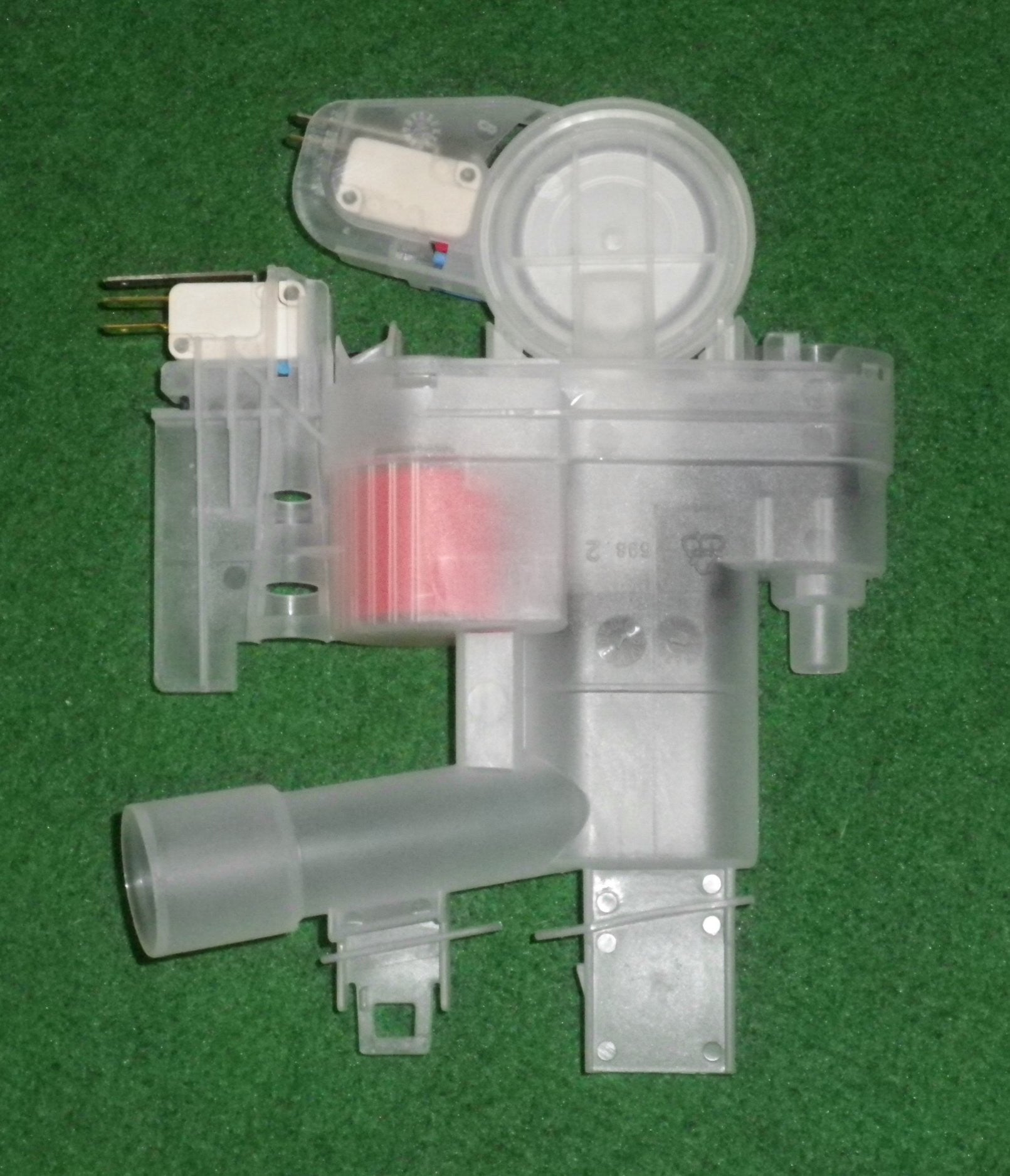 Bosch SGS Series Dishwasher Water Level Chamber Fill Switch Assembly - Replacement Part # 499068