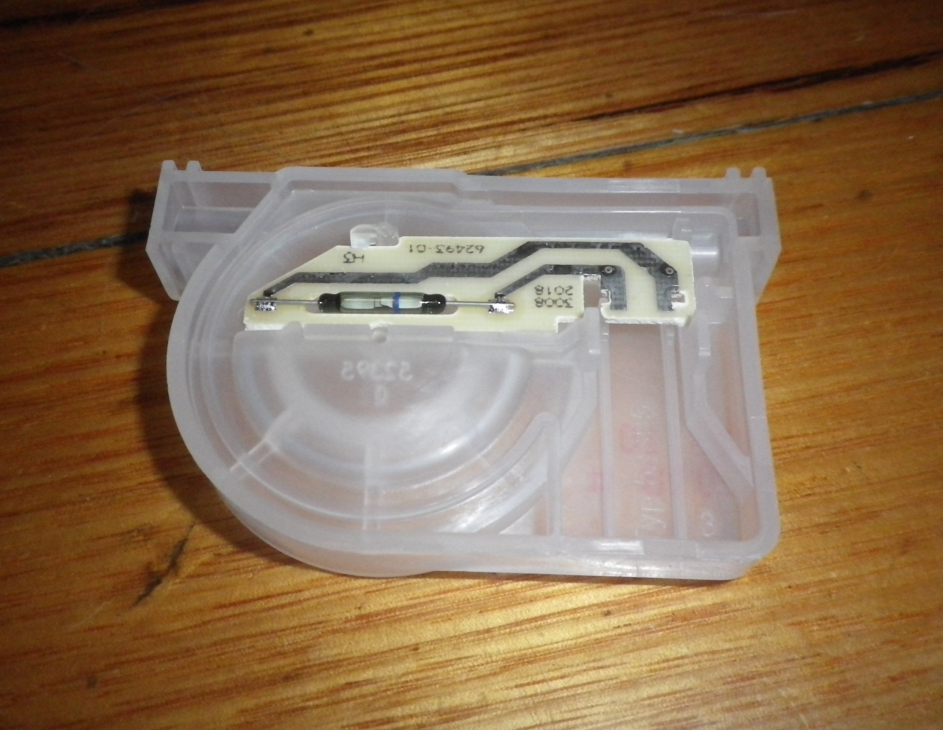 Bosch Dishwasher Water Flow Sensor Reed Switch Contact Assembly - Part Number 611317 for SCE63M, SMI50E Series