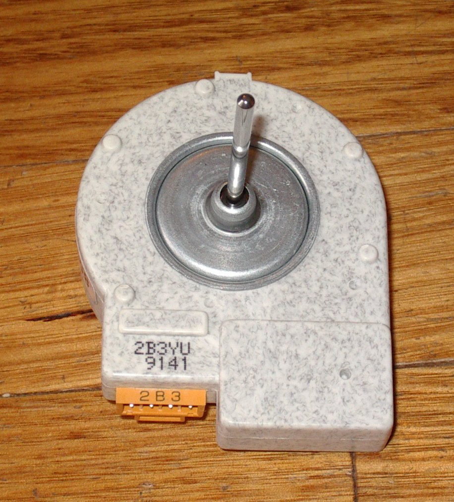 Samsung and Panasonic Compatible Low Voltage Evaporator Fan Motor Appliance Parts - Part # RF039L, RFSM002